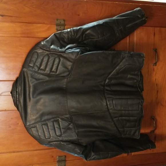 Unisex Vintage 70's Motorcycle Leather Riding Jacket - Pre-owned - Picture 7 of 16